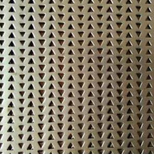 Triangle Hole Perforated Sheets